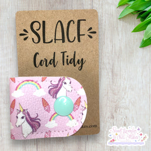 SLACF Cord Tidy ‘Plaster’ Shape - Unicorns