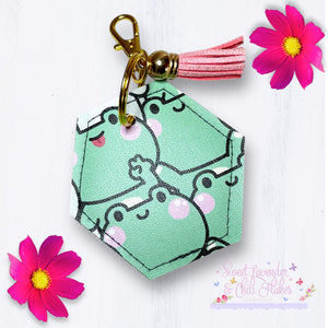 SLACF Hexagon Keyring