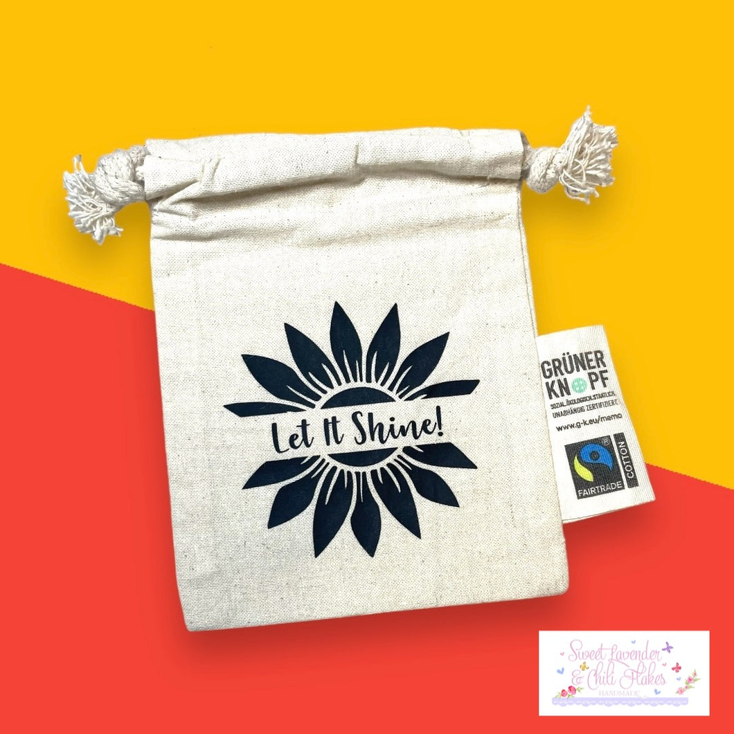 Let It Shine!- Mini Drawstring Bag