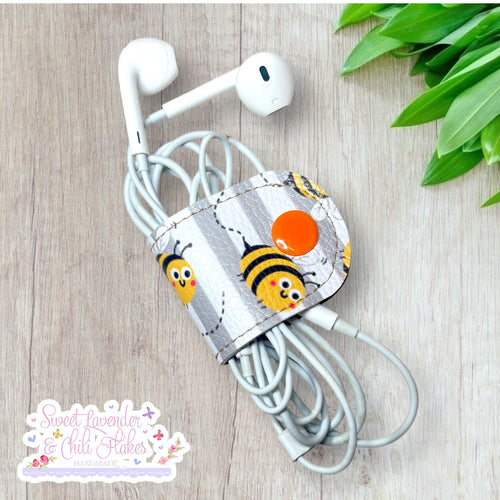 SLACF Cord Tidy ‘Plaster’ Shape - Bubble Bee