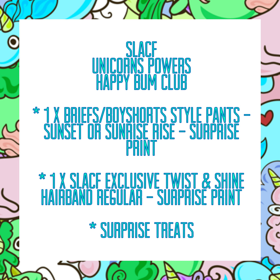 🦄 Unicorns Powers 🦄 Happy Bum Club