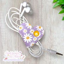 Load image into Gallery viewer, SLACF Cord Tidy Heart Shape - Daisy