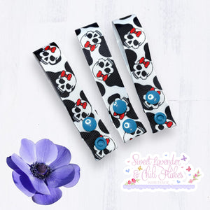 SLACF Pads Drying Strap - Funky Skulls