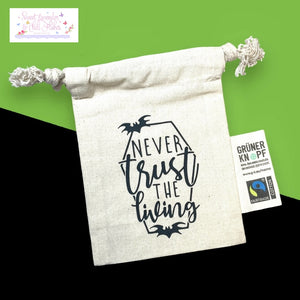 Never Trust The Living - Mini Drawstring Bag