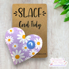 Load image into Gallery viewer, SLACF Cord Tidy Heart Shape - Daisy