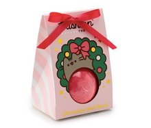 Load image into Gallery viewer, Christmas Pusheen the Cat Bath Bomb in Gift Box