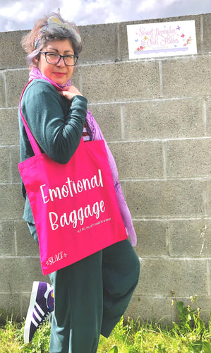 CERISE Pink - Emotional Baggage Tote Bag