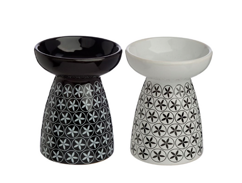 Floral Pattern Ceramic Oil Burner