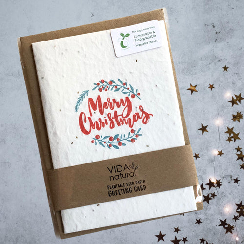 Plantable Christmas Cards - Single