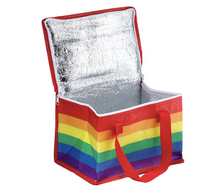 Load image into Gallery viewer, Rainbow Reusable Picnic Cool Bag