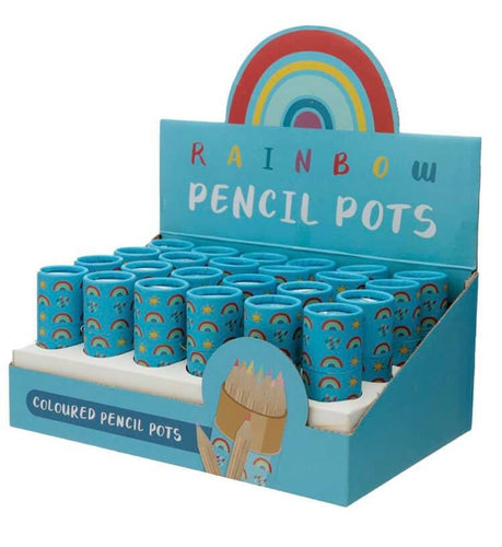 Pencil Pot with Colouring Pencils