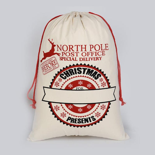 Personalised Santa Sack - Drawstring Sacks