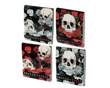 Load image into Gallery viewer, Skulls and Roses Matchbook Nail File