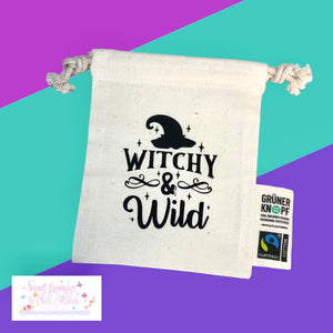 Witchy & Wild Mini Drawstring Bag