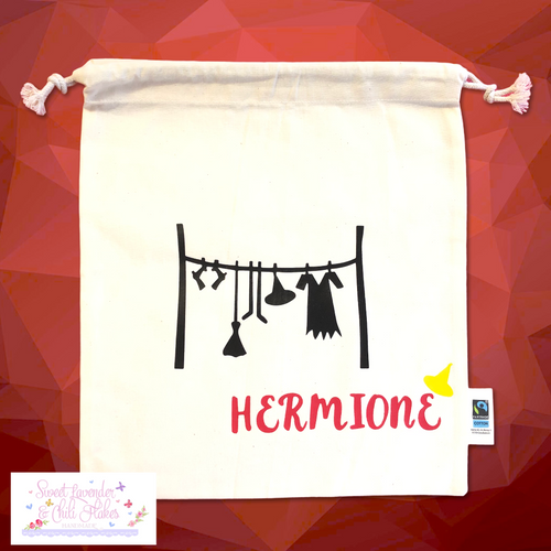 Hermione Tie String Maxi Bag * Maxi Drawstring Sacks - Witches Collection