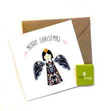 Load image into Gallery viewer, 100% Recycled Paper Christmas Cards - Single Card