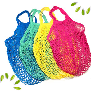 Cotton Net Shopping Bag short handles (NOT handmade)