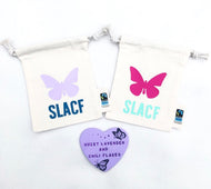 SLACF Design Organic Tie String Mini Bag * Mini Drawstring Sacks
