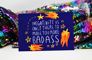Katie Abey - Mental Health & Positivity Postcard