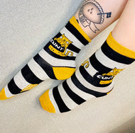 C*unt Sparkly Sweary Socks - Sweary Cat Socks - Katie Abey Socks - Funny Socks