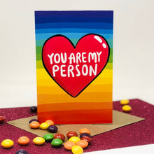 Load image into Gallery viewer, Katie Abey - You Are My Person - Love Card