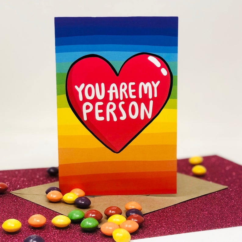 Katie Abey - You Are My Person - Love Card